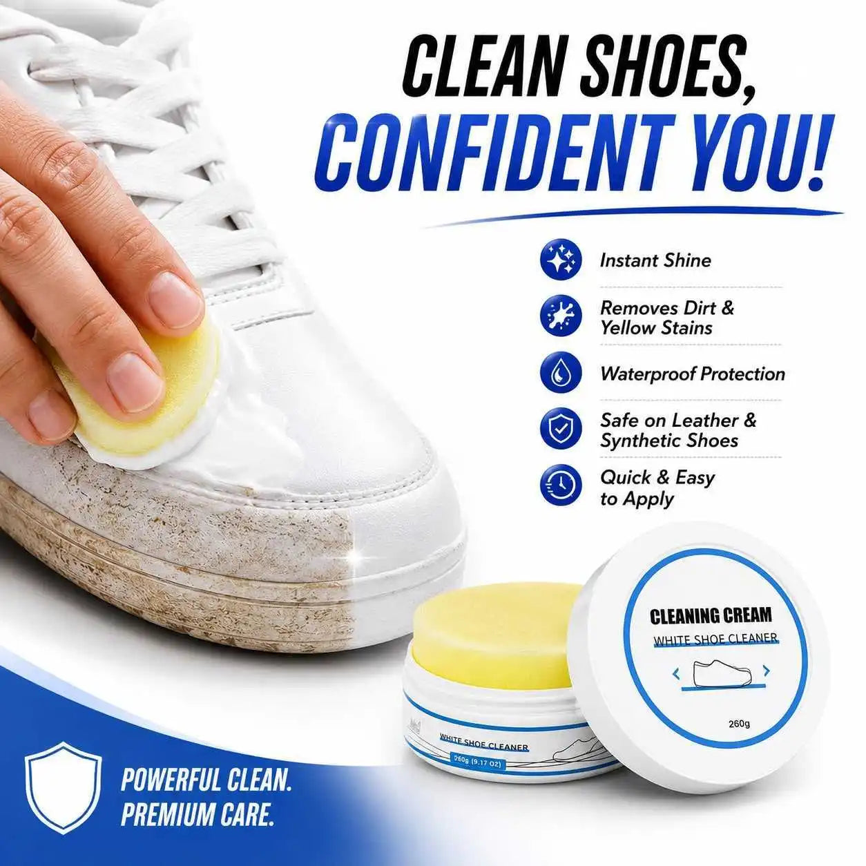 White Shoe Cleaning Cream